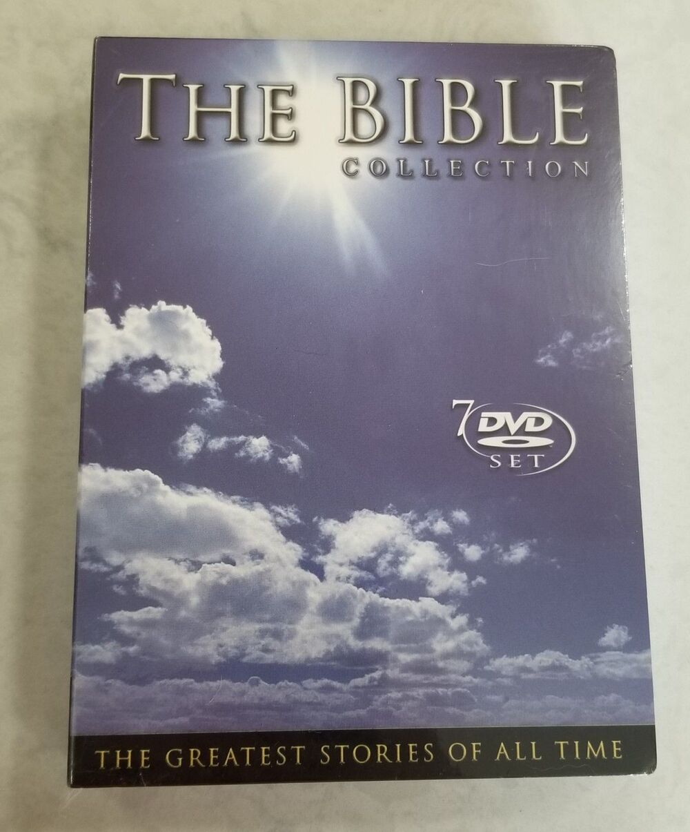 The Bible Collection: Greatest Stories Of All Time 7 DVD Set Sealed New